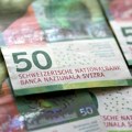 Švajcarski franak porastao za 10% u odnosu na dolar