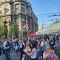 Univerzitetski profesori ostaju ispred Vlade Srbije