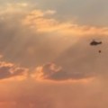 Bukti požar kod kladova u gašenju učestvuje helikopterska jedinica MUP-a