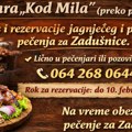 Pečenjara „Kod Mila“ – rezervacije pečenja za Zadušnice