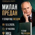 Promocija knjige „U senci pod zvezdom” Milana Predana u Nišu