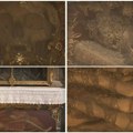 Otkriveni sveci iz katakombi: Kosturi prekriveni nakitom i dragim kamenjem, prizor je sablasan