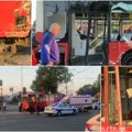 Novi detalji o udesu na Trošarini: Tramvaj iskočio iz šina posle sudara sa autobusom, na licu mesta četiri ekipe hitne…