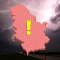 Ovi delovi Srbije na udaru grmljavinskih nepogoda: Slede obilne padavine, lokalno i grad