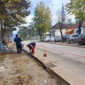 Nastavljeni radovi na obnovi centralne pešačke zone u Mionici