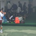 Đokoviću ni kiša ništa ne može: Novak otišao na trening, pa zbog padavina morao da promeni plan