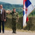 Vučić na vežbi „Vatreni udar 2024“ na Pasuljanskim livadama (video)