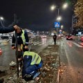 Parking servis: Deo uklonjenih ograda kao rezerva za oštećenja