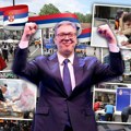 Uživo svenarodni sabor u Nišu: Gužve na štandovima, građani čekaju u redu da pristupe Pokretu za narod i državu…
