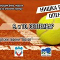 Sportsko rekreativni turnir u tenisu „Niška Banja Open 2023.“ 9. i 10. septembra