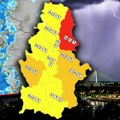 Snažno nevreme stiže iz regiona! Pogledajte kako će oluja protutnjati kroz Srbiju: Udari vetra i do 100 na sat! Crveni meteo…