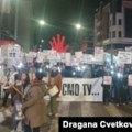 Blokade mostova i protesti u Nišu, Šapcu i drugim gradovima Srbije