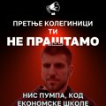 Studenti pozvali na protest ispred Niš TV zbog gostovanja „ćaci studenta“