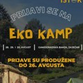 Eko kamp Eko Istoka: Prijave produžene do danas