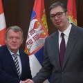 Vučić sa danskim šefom diplomatije o KiM i bilateralnim odnosima