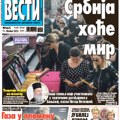 Čitajte u “Vestima”: Beograd za politiku mira