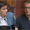 „Izvinjavam se Jovanki Broz“: Burna rasprava Ćute i Brnabić u Skupštini