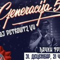 Doček Nove godine na Đačkom trgu uz Generaciju 5