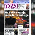 „Nova“ piše: „Uz Vučića vezuju samo teror i nasilje“