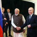 Putin stigao u predsedničku palatu u Delhiju na zvaničan doček