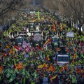 FOTO Hiljade poljoprivrednika ponovo blokiralo traktorima centar Madrida