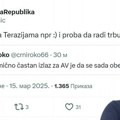 Ješić podržao predlog da se Vučić obesi na Terazijama