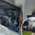 Zapalio se autobus na ulasku u grad, tragedija sprečena zahvaljujući hitroj reakciji i prisebnim građanima