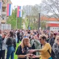 Počeo protest ispred Skupštine Vojvodine