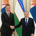 Đurić sa Mirzijojevom: Srbija opredeljena za nastavak i proširenje saradnje sa Uzbekistanom