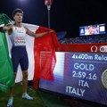 Muška štafeta Italije osvojila zlato u trci na 4x400 metara na EP u Birmingemu
