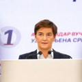 Brnabić: Nismo pobegli,nećemo bežati, ponosna sam na sve što smo uradili