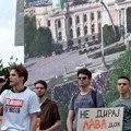 Na protestu 'Valjevo protiv nasilja' govore Čupić i Cicvarić