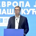 Вучић: Србији је најважнији мир и да не заостаје за неким земљама ЕУ ФОТО