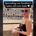 Ceo svet oduševljen, italijani besne: Alisija ispunila bratovu poslednju želju, rasula njegov pepo širom Italije, pa se…
