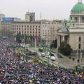 Marinika Tepić objavila fotografiju: Policija drži zvučni top na džipu kod Narodne skupštine (FOTO)