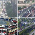 Slavija stoji, saobraćaj ne ide: Velike gužve u Beogradu, izbegavajte ove delove grada (Foto)