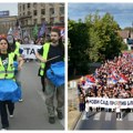 Vikend u Srbiji: Protesti i kontraprotesti