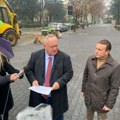 Završni radovi na trotoaru u ulici Pana Đukića