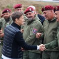 Brnabić na Avali sa vojnim veteranima: "Zahvalila sam im na svoj pomoći i svemu što su uradili za Srbiju"