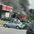 Veliki požar u Boru. Izgoreo kineski restoran u Novom gradskom centru