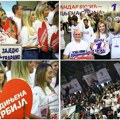 Skup liste "Ujedinjena Srbija" u Lazarevcu: Građani se okupljaju u hali "Kolubara", očekuje se obraćanje Vučića