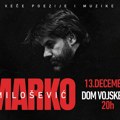 Veče poezije i muzike sa Markom Miloševićem 13. decembra u Domu Vojske