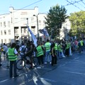 Studenti i građani blokirali raskrsnicu ispred Pravnog fakulteta u Beogradu