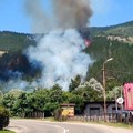 Požari u Ibarskoj klisuri, gašenje otežava nepristupačan teren