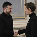 Zelenski nakon sastanka sa Brnabić: Glavni fokus razgovora proces evrointegracija