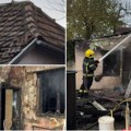Veliki požar u Temerinu Gorela porodična kuća! U pomoć stigli i vatrogasci iz Novog Sada i Žablja (foto, video)