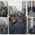 Veliki broj studenata i građana ispred Rektorata: Došli i provokatori