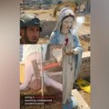 Izraelski vojnici oskrnavili hrišćanske svetinje: Stavili cigaretu u usta na statui Device Marije i fotografisali (video)