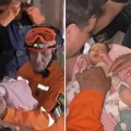 Reakcija oca sve govori: Spasioci izvukli živu bebu ispod ruševina nakon potresnog zemljotresa (video)