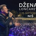 Dženan Lončarević na Letnjoj pozornici u Nišu